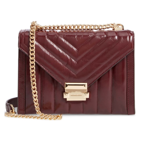 MICHAEL Michael Kors Handbags - Michael Kors Whitney Leather Quilted Shoulder Bag